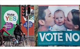 Ireland “nóng” trước trưng cầu ý dân về hôn nhân đồng giới